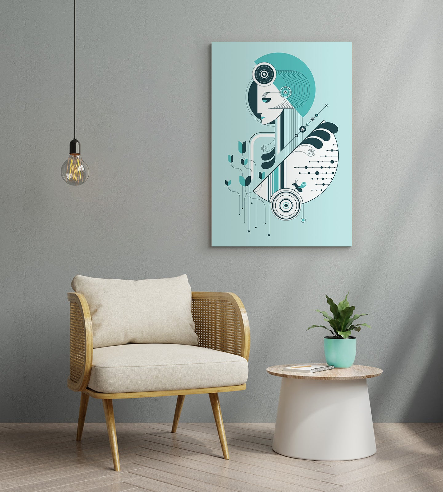 Fire Goddess - Canvas Print