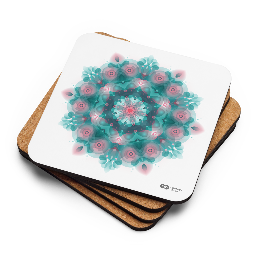 Mandala Coasters - Set of Four