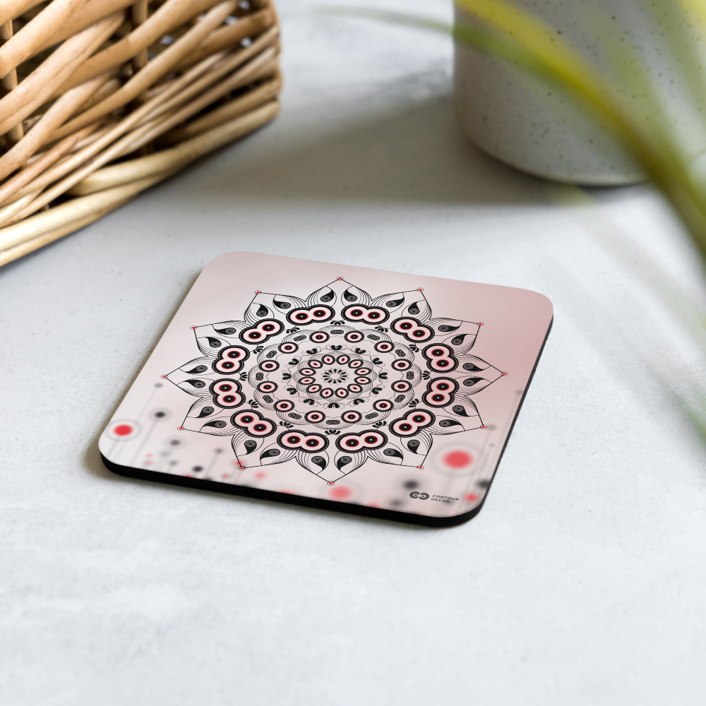 Mandala Coasters - Set of Four