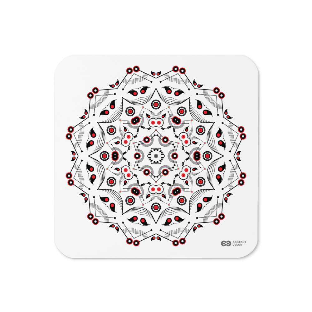 Mandala Coasters - Set of Four