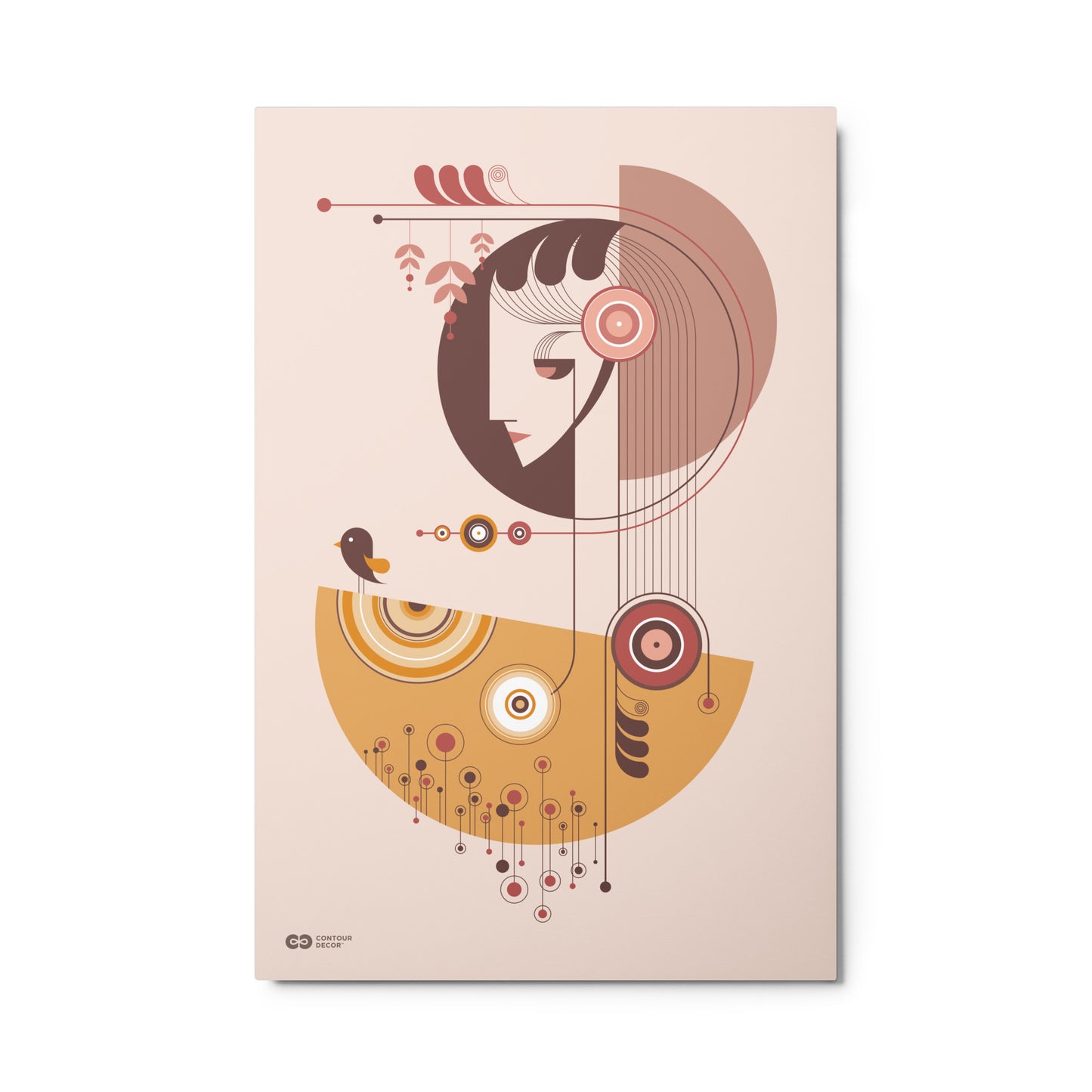 Earth Goddess - Metal Print