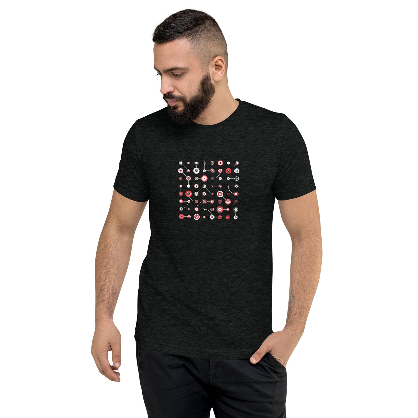 Cheeky Art - unisex tri-blend t-shirt