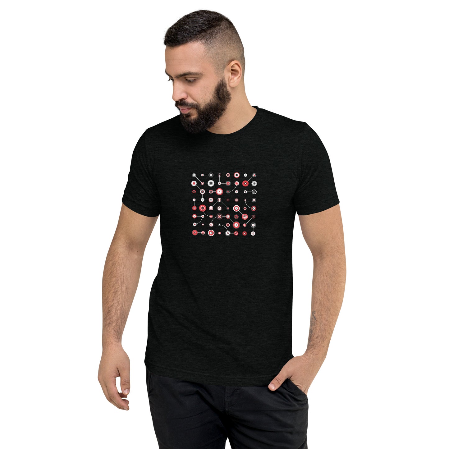 Cheeky Art - unisex tri-blend t-shirt