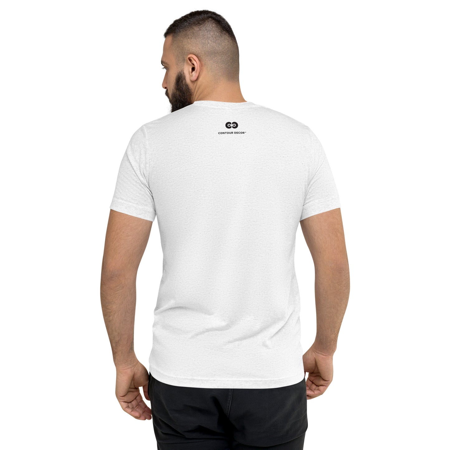 Cheeky Art - unisex tri-blend t-shirt