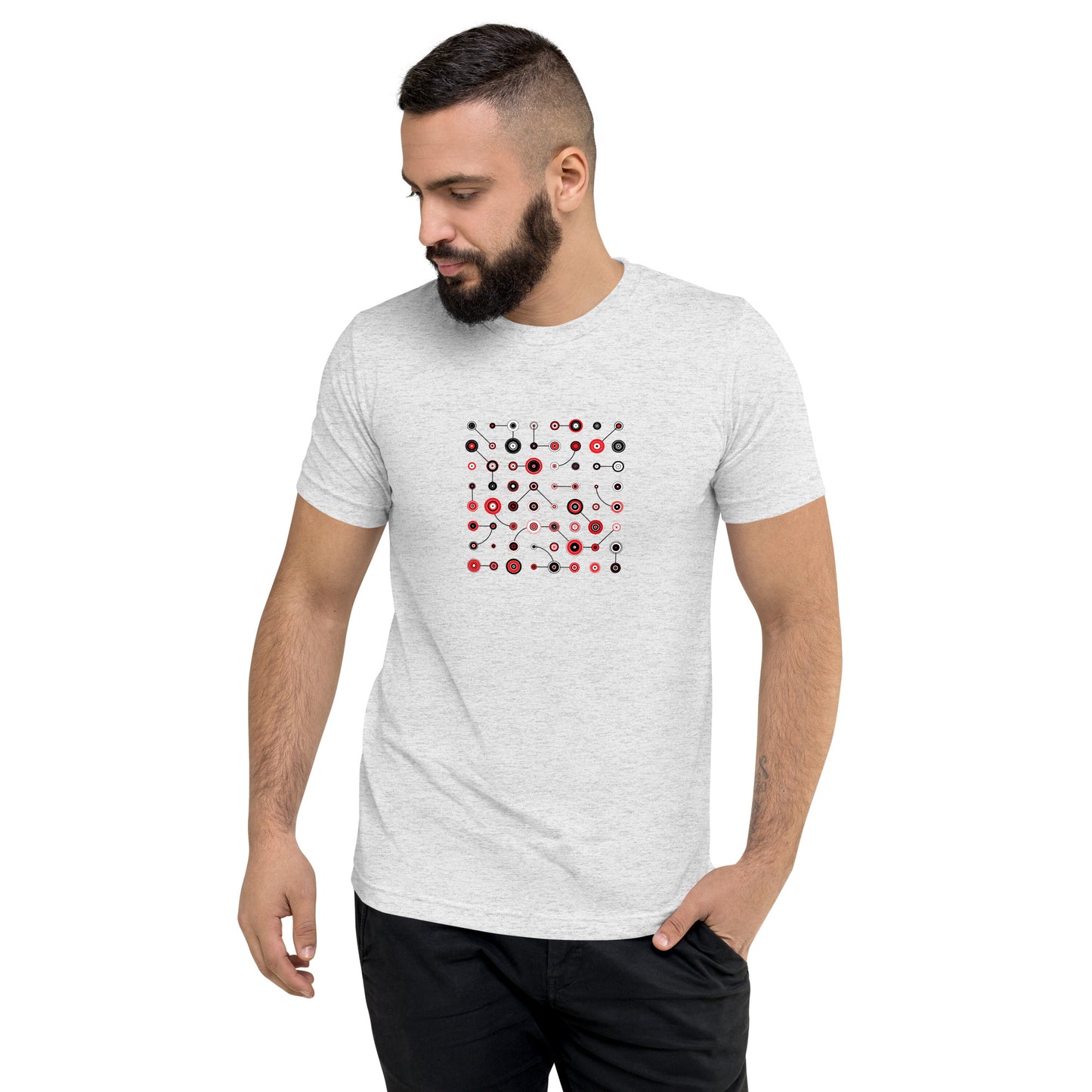 Cheeky Art - unisex tri-blend t-shirt