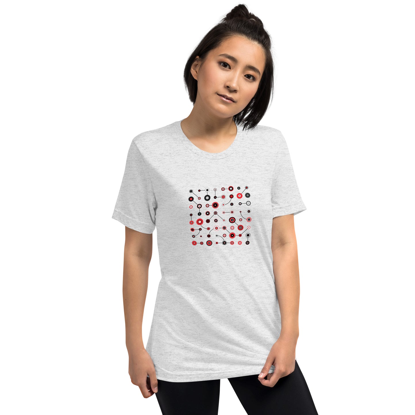 Cheeky Art - unisex tri-blend t-shirt