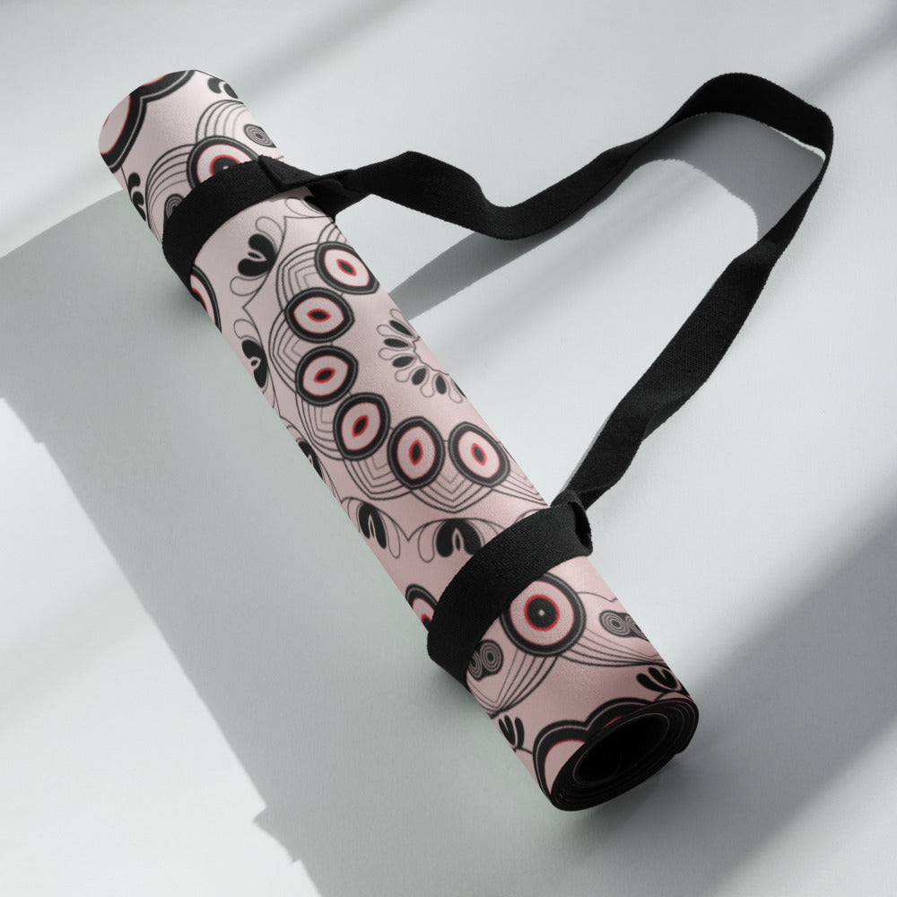 Pink Lotus Mandala - Yoga Mat