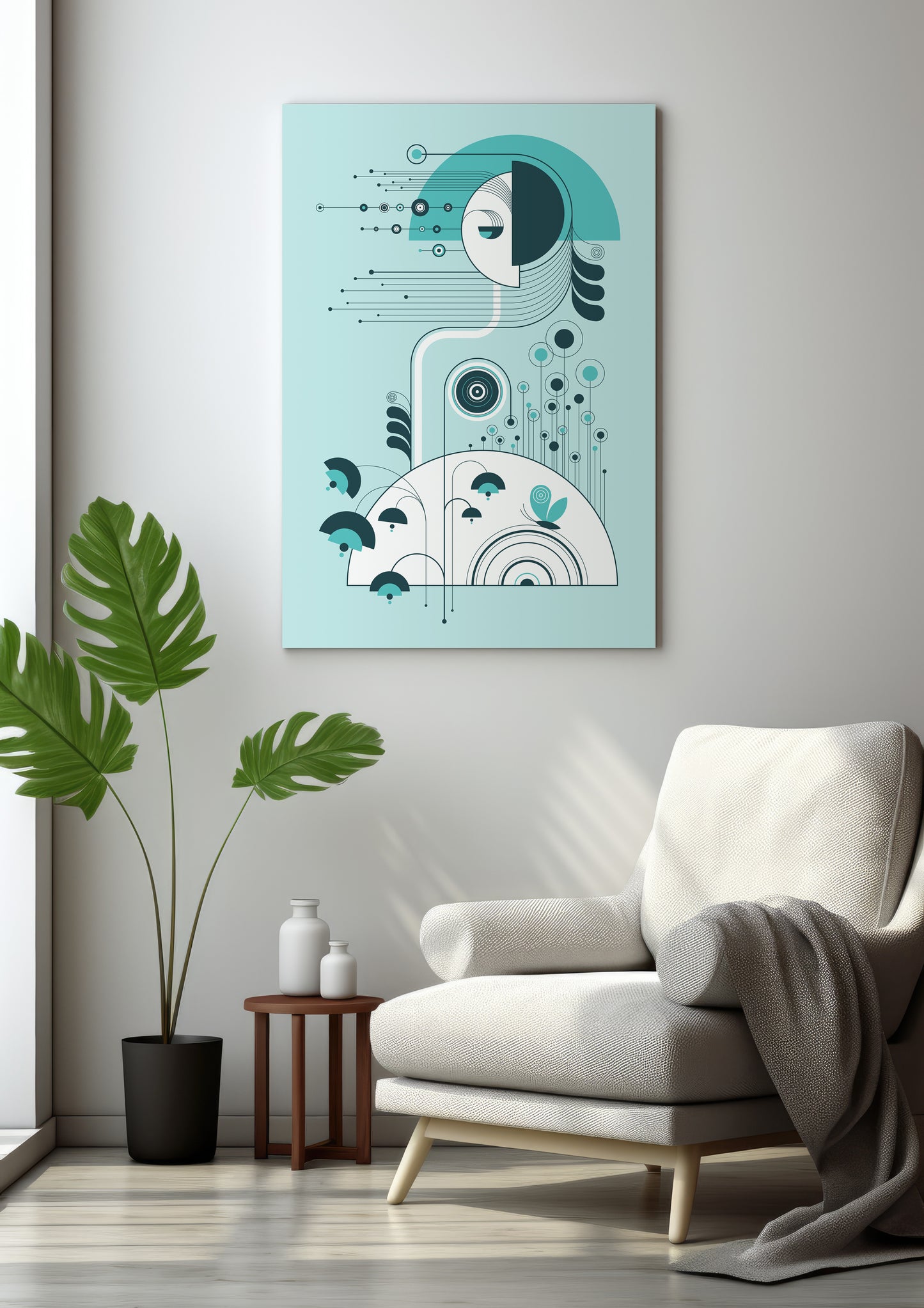 Wind Goddess - Canvas Print