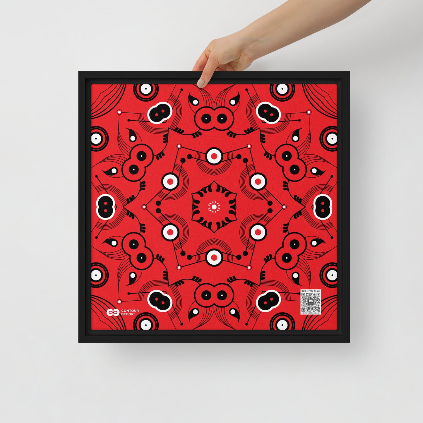 Mandala II - Framed Canvas