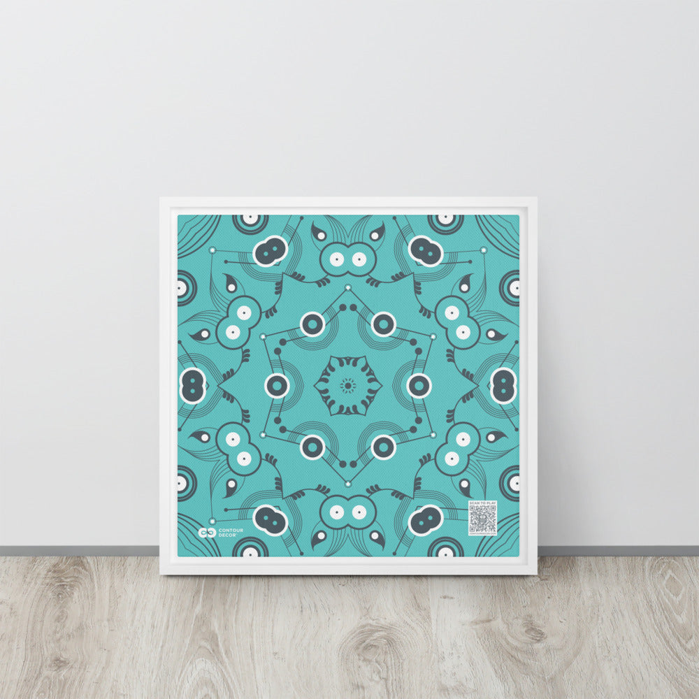 Mandala II - Framed Canvas