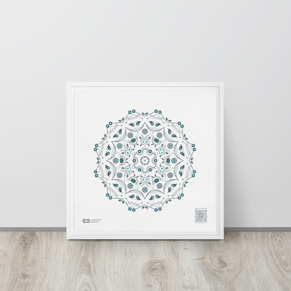 Mandala I - Framed Canvas