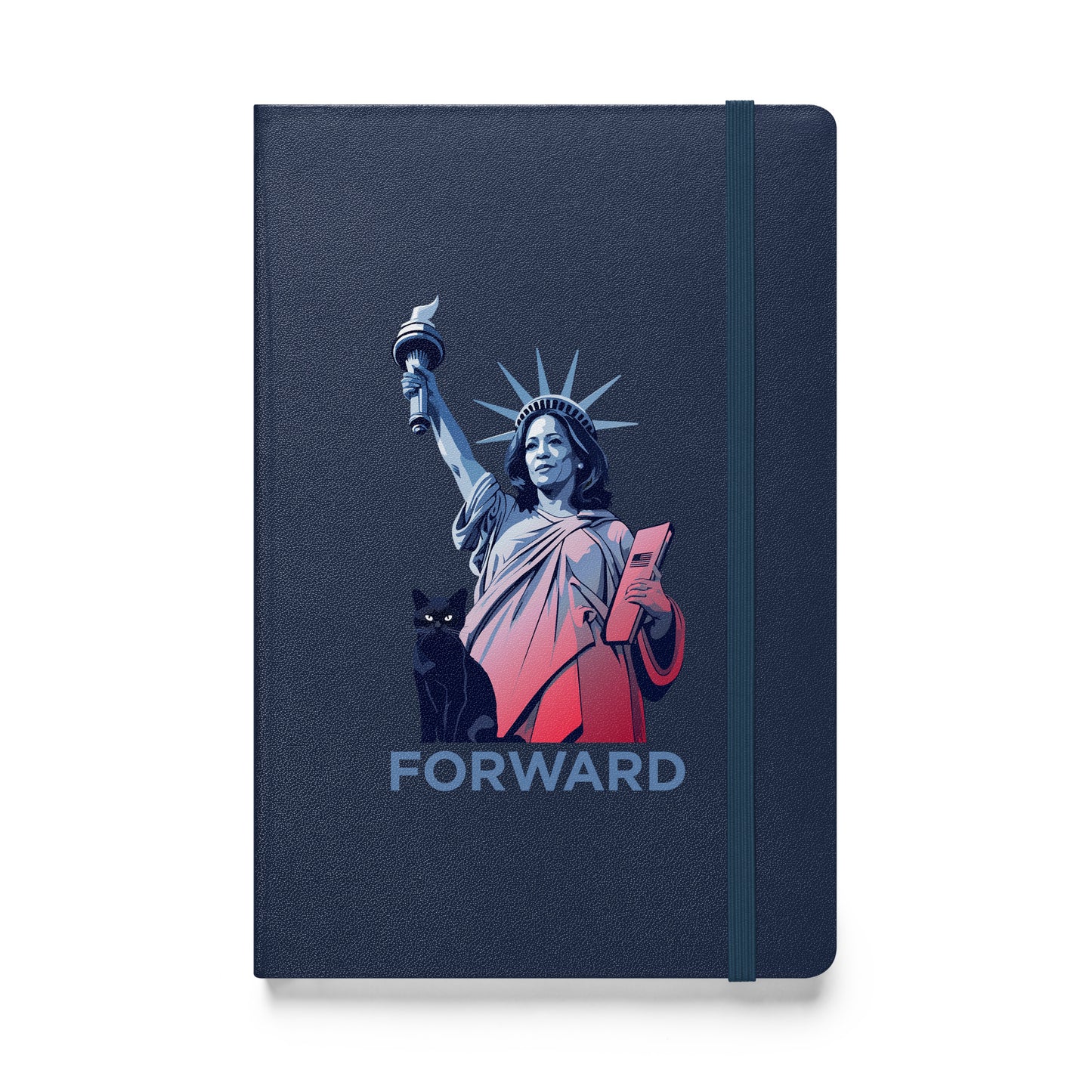 Hardcover bound notebook