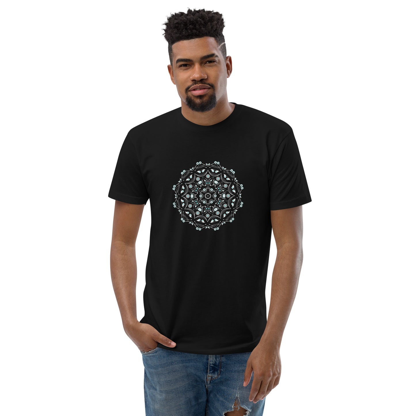 Mandala I - men's fitted t-shirt