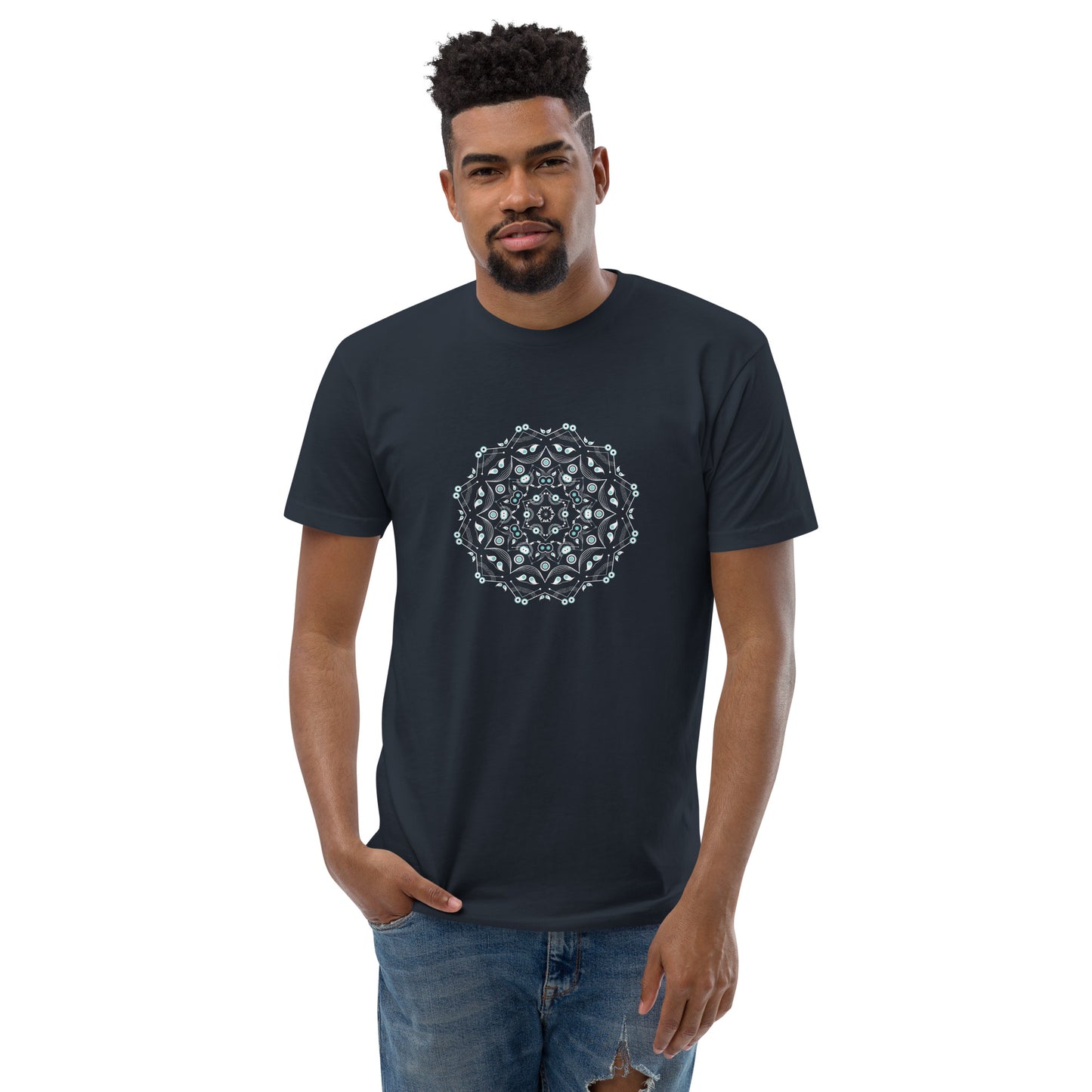 Mandala I - men's fitted t-shirt