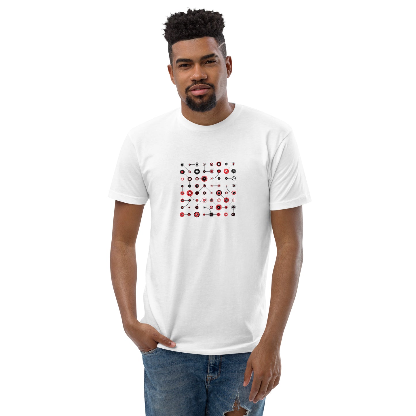 Cheeky Art - men's fitted t-shirt