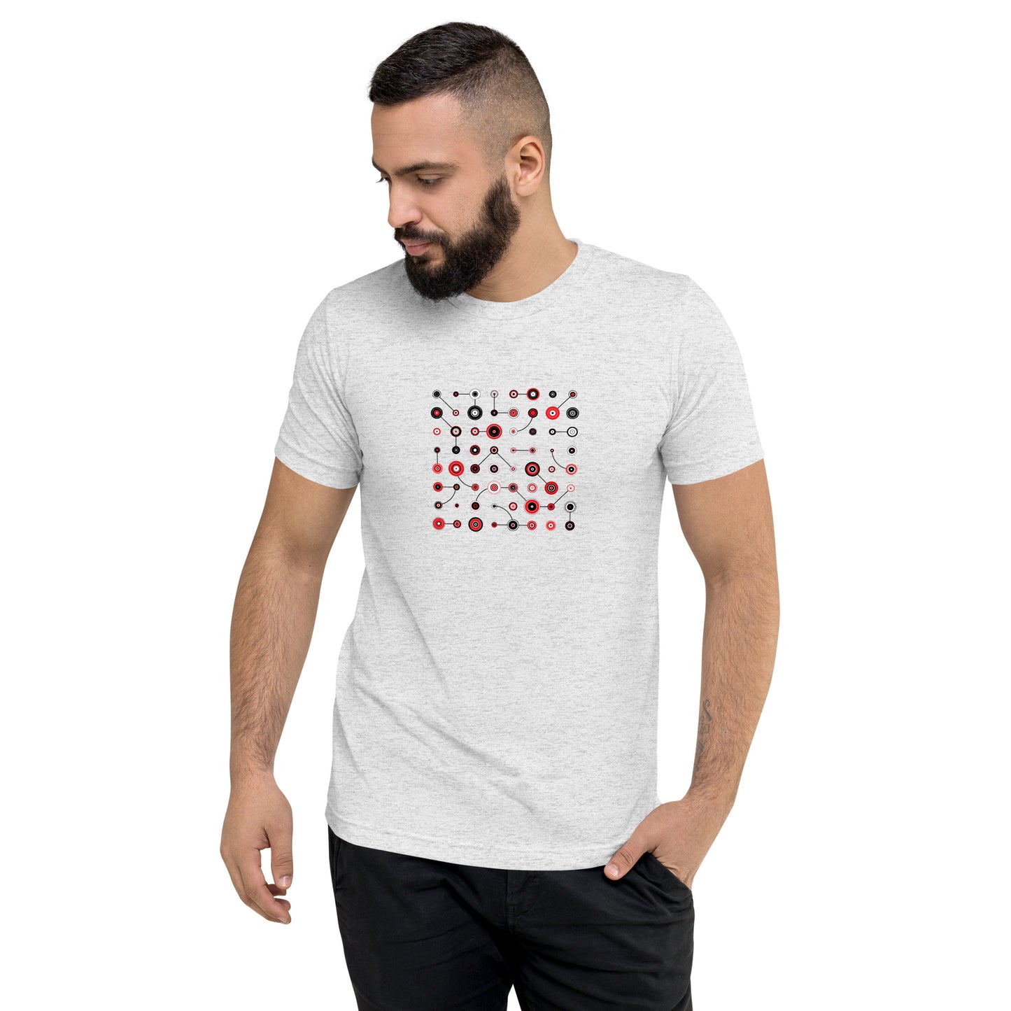 Cheeky Art  - unisex tri-blend t-shirt