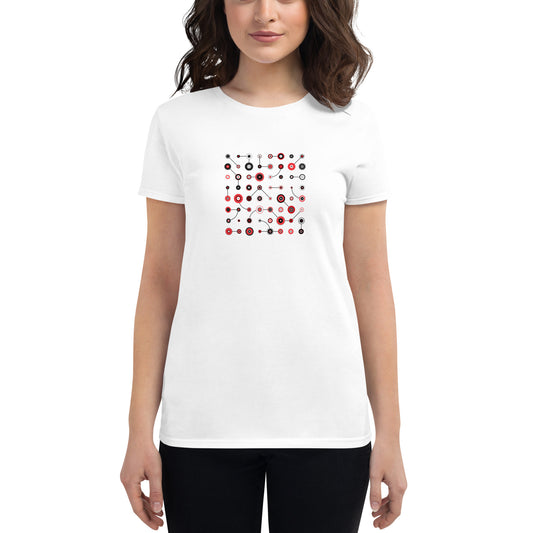 Cheeky Art - women's fashion fit t-shirt