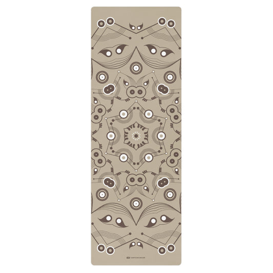 Yoga mat - Mandala II Sand